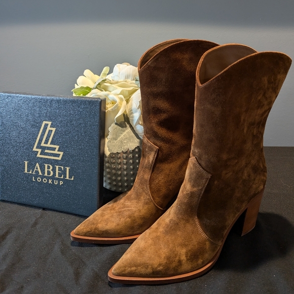Gianvito Rossi boots Suede - Picture 1 of 6